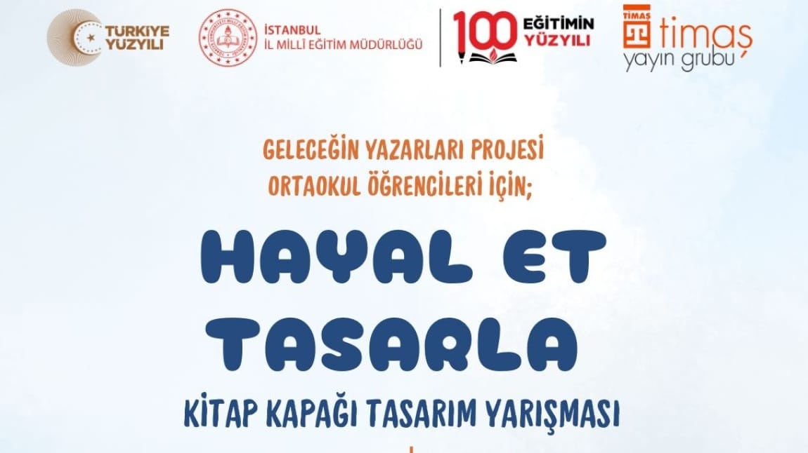 Hayal Et Tasarla Kitap Kapağı Tasarım Yarışması